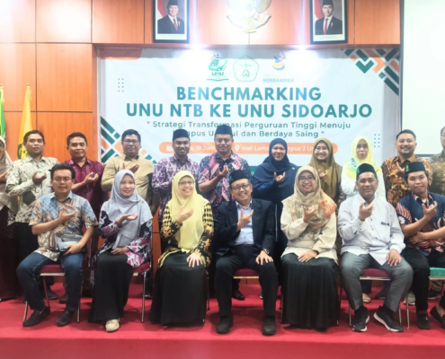 Benchmarking UNU NTB ke UNU Sidoarjo (Foto: Humas Unusida)