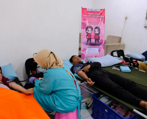 Donor Darah UKM KSR PMI Unusida (Foto: Humas Unusida)
