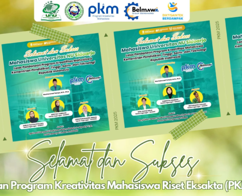 4 Tim Teknik Lingkungan UNUSIDA Berhasil Lolos Pendanaan PKM 2025 (Foto: Istimewa)