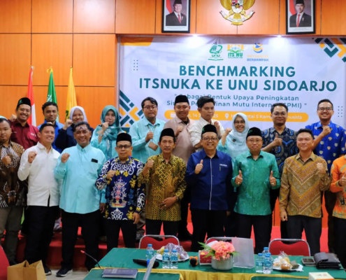 Benchmarking ITSNU Kalimantan ke UNU Sidoarjo (Foto: Humas UNUSIDA)