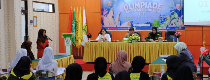 HIMAKSI UNUSIDA Sukses Gelar Olimpiade Akuntansi Tingkat Nasional (Foto: Humas UNUSIDA)