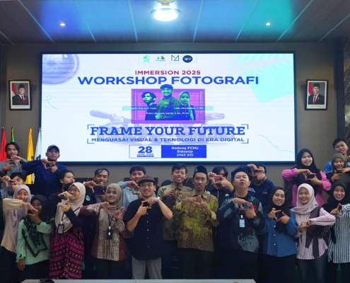 UKM METAFORA Sukses Gelar iMMERSION 2025 Workshop Fotografi di Hall PCNU Sidoarjo (Foto: Humas UNUSIDA)