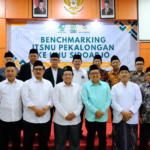 Benchmarking ITSNU Pekalongan di UNU Sidoarjo (Foto: Humas UNUSIDA)