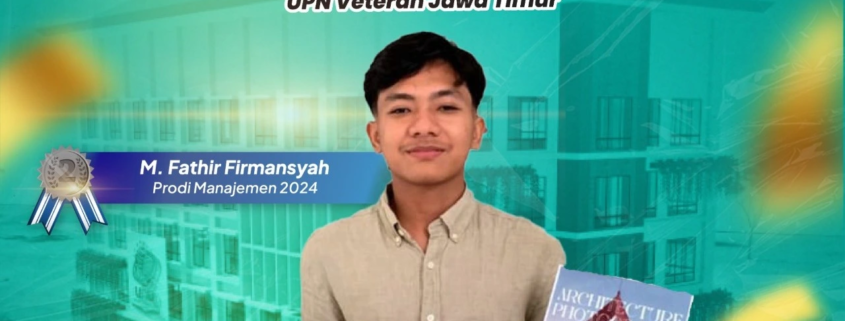 Flyer M. Fathir Firmansyah, Mahasiswa Manajemen UNUSIDA Raih Juara 2 Nasional Kompetisi Fotografi Arsitektur (Foto: Humas UNUSIDA)
