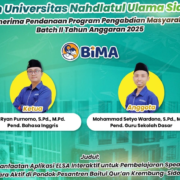Prestasi Dosen Unusida Flyer Dosen UNUSIDA Raih Pendanaan Program Pengabdian Masyarakat BiMA 2025 (Foto: Humas UNUSIDA)