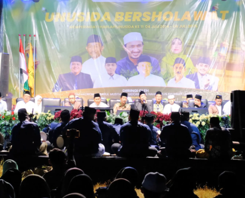 Unusida Bersholawat, Puncak Rangkaian Kegiatan Harlah Ke-11 UNUSIDA (Foto: Humas UNUSIDA)