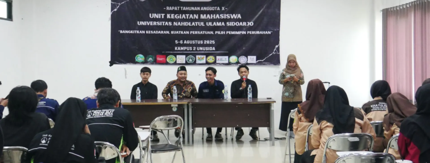 RATA Ke-10 UKM UNUSIDA: Momentum Penguatan Kepemimpinan Mahasiswa 1