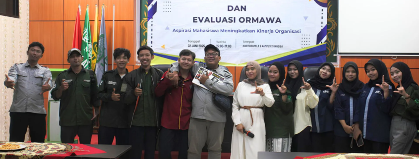 Jaring Aspirasi dan Evaluasi Ormawa Fakultas Teknik UNUSIDA (Foto: Humas UNUSIDA)
