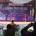 Momen Lomba Tari Kreasi Tingkat Kabupaten Sidoarjo yang diselenggarakan oleh UKM Samita Trance UNUSIDA (Foto: Humas UNUSIDA)