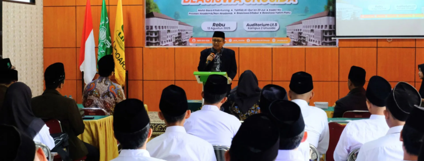 UNUSIDA Gelar Seleksi Beasiswa Tahfidz, Kitab Kuning, Kader NU, dan Prestasi 3 Puluhan Calon Mahasiswa Baru Mengikuti Seleksi Beasiswa Tahfidz, Kitab Kuning, Kader NU, dan Prestasi di UNUSIDA (Foto: Humas UNUSIDA)