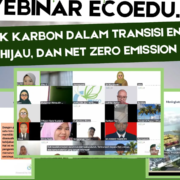 Webinar Ecoedu.id Webinar EcoEdu.id 119 ~ Pajak Karbon dalam Transisi Energi, Ekonomi Hijau, dan Net Zero Emission (NZE) 2060 (Foto: UNUSIDA/Muchammad Waziruddin)