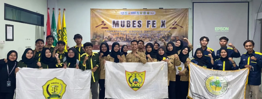 Mubes Fakultas Ekonomi X Unusida: Regenerasi Menuju Kepemimpinan yang Progresif dan Visioner 1 Foto Bersama Pengurus Ormawa Usai Mubes ke-10 Fakultas Ekonomi (Foto: Humas UNUSIDA/Feni)
