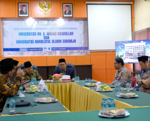 UNWAHA Benchmarking di UNUSIDA (Foto: Humas UNUSIDA)