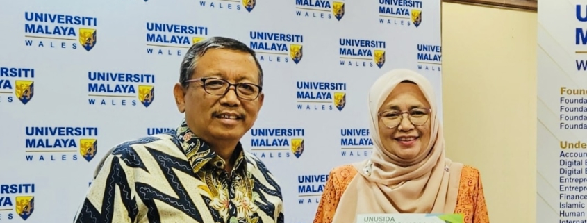 UNUSIDA dan Universiti Malaya Wales Jalin Kemitraan Strategis, Perluas Lingkup Akademik di Kancah Global 1 UNUSIDA dan Universiti Malaya Wales Jalin Kemitraan Strategis, Perluas Lingkup Akademik di Kancah Global 1