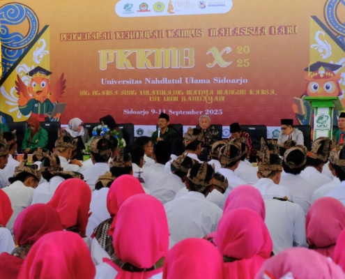 Suasana Pembukaan PKKMB Ke-X UNUSIDA 2025 (Foto: Humas UNUSIDA)