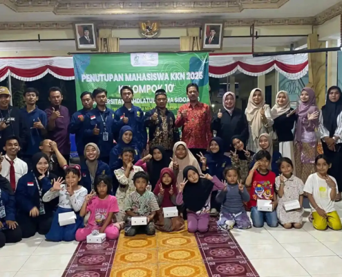 KKN UNUSIDA Kelompok 10 Gandeng Karang Taruna Desa Jemundo Hidupkan Semangat Kemerdekaan dan Kepemudaan (Foto: Moch. Fikri Aunilla)