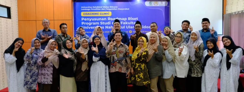 LPPM UNUSIDA Gelar Coaching Clinic Penyusunan Roadmap Riset Program Studi dan Fakultas 2 LPPM UNUSIDA Coaching Clinic Penyusunan Roadmap Riset Program Studi dan Fakultas (Foto: Humas UNUSIDA)