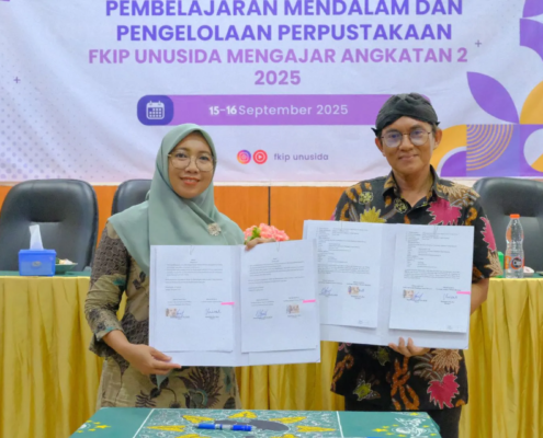 FKIP UNUSIDA Jalin Kerja Sama Strategis dengan LSM Mutiara Rindang (Foto: Humas UNUSIDA)