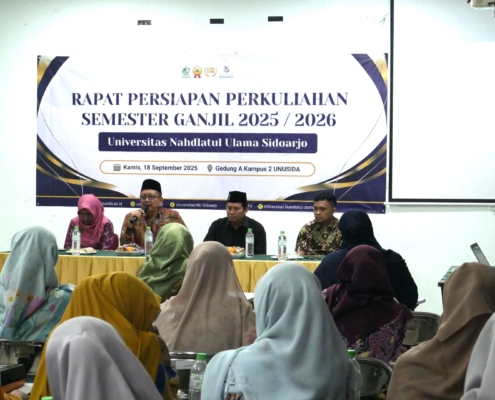 UNUSIDA Gelar Rapat Persiapan Perkuliahan Gasal Tahun Akademik 2025–2026 15