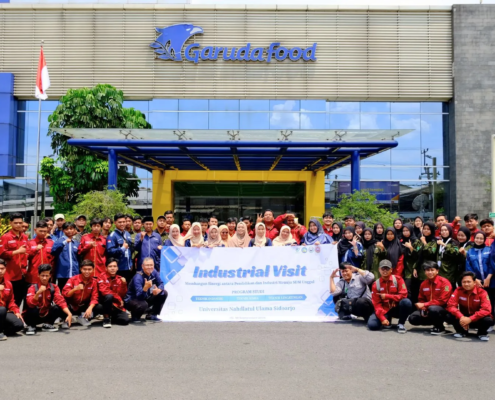 Company Visit Fakultas Teknik UNUSIDA di PT Garuda Food (Foto: Humas UNUSIDA)