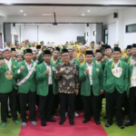 HARMONIKAFE UNUSIDA 2025: Tanamkan Rasa Memiliki dan Bangun Mental Progresif 7 Rektor UNUSIDA saat membersamai Mahasiswa Baru Fakultas Ekonomi dalam HARMONIKAFE 2025 (Foto: Humas UNUSIDA)