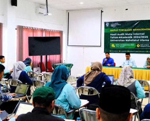 Rapat Tinjauan Manajemen (RTM) Tahun 2024/2025 (Foto: Humas UNUSIDA)