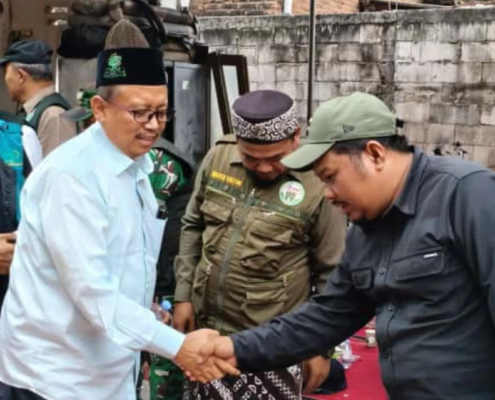 Rektor dan LAZISNU UNUSIDA Kunjungi Pondok Pesantren Al Khoziny (Foto: Humas UNUSIDA)