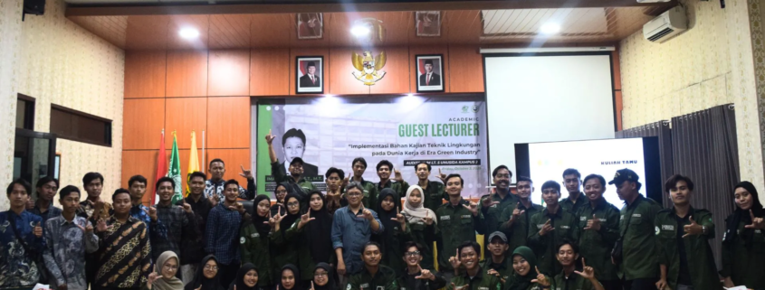 Prodi Teknik Lingkungan UNUSIDA Gelar Academic Guest Lecturer, Sinergi Akademisi dan Praktisi untuk Green Innovation 9 Program Studi Teknik Lingkungan UNUSIDA Gelar Academic Guest Lecturer: Membumikan Implementasi Bahan Kajian Teknik Lingkungan pada Dunia Kerja di Era Green Industry (Foto: Muchammad Waziruddin/Humas UNUSIDA)