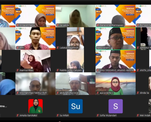 FAI UNUSIDA Gelar Webinar Internasional: “Komparasi Pendidikan Anak Lintas Negara Mesir–Indonesia” (Foto: Istimewa)