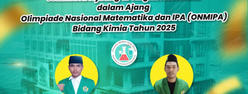 Dua Mahasiswa Teknik Kimia UNUSIDA Lolos ke Tingkat Nasional ONMIPA 2025 2 Flyer Mahasiswa Teknik Kimia UNUSIDA Lolos Tingkat Nasional ONMIPA 2025 (Foto: Istimewa)