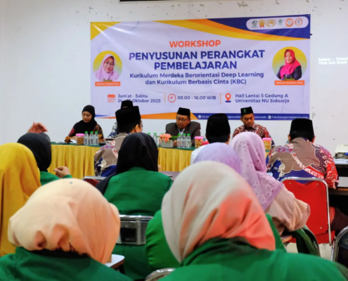 FAI UNUSIDA Gelar Workshop Penyusunan Perangkat Pembelajaran Kurikulum Merdeka Berorientasi Deep Learning dan Kurikulum Berbasis Cinta (Foto: Humas UNUSIDA)