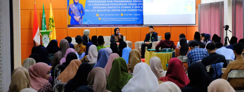 Sosialisasi PPKPT oleh Kepala LLDikti Wilayah VII Jawa Timur (Foto: Humas UNUSIDA)