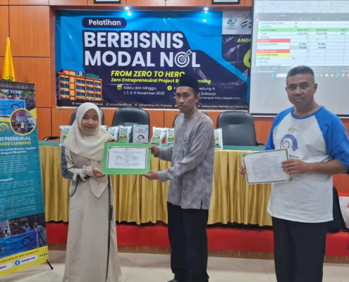 Mahasiswa UNUSIDA Dibekali Pelatihan “Berbisnis Modal Nol: From Zero to Hero” 4 Pelatihan “Berbisnis Modal Nol: From Zero to Hero” di UNUSIDA (Foto: Humas UNUSIDA)