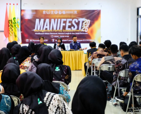 Hima Prodi Manajemen UNUSIDA Sukses Gelar MANIFEST 2025 (Foto: Humas UNUSIDA)