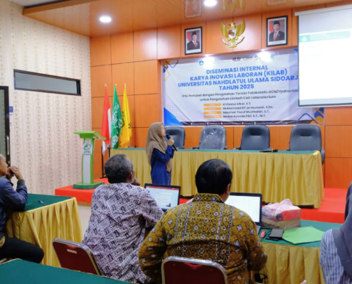 Laboran UNUSIDA Gelar Diseminasi Internal KILAB 2025 (Foto: Humas UNUSIDA)