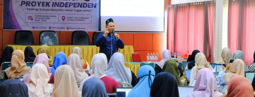 FKIP UNUSIDA Gelar Workshop Proyek Independen Volume 2 (Foto: Humas UNUSIDA)