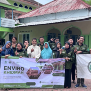 Enviro Khidmah Mahasiswa Teknik Lingkungan UNUSIDA (Foto: Muchammad Waziruddin)