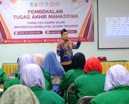 FAI UNUSIDA Bekali Mahasiswa Terkait Tugas Akhir (Foto: Humas UNUSIDA)