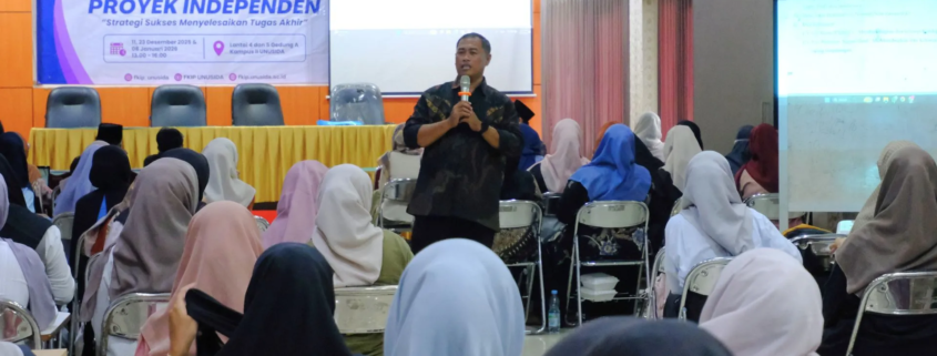FKIP UNUSIDA Gelar Workshop Proyek Independen untuk Penguatan Metode Penelitian Mahasiswa (Foto: Humas UNUSIDA)