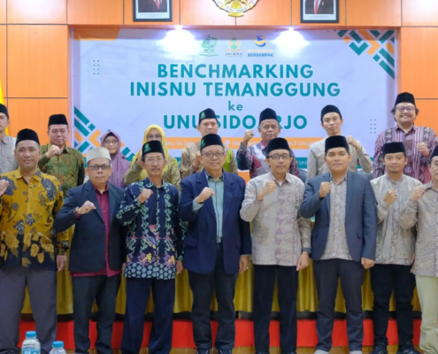 Benchmarking INISNU Temanggung ke UNUSIDA, Perkuat Silaturahmi dan Sinergi Pengembangan Perguruan Tinggi NU (Foto: Humas UNUSIDA)