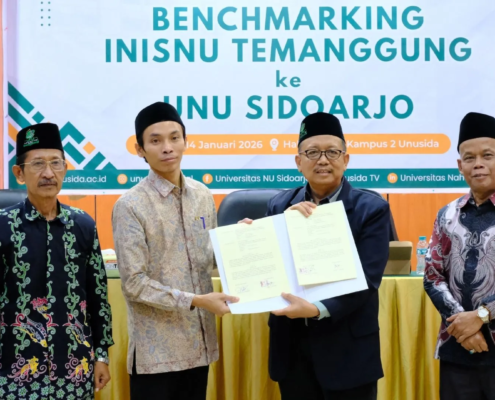 INISNU Temanggung Resmi Jalin Kerja Sama Strategis, Teken MoU dan MoA dengan UNU Sidoarjo (Foto: Humas UNUSIDA)