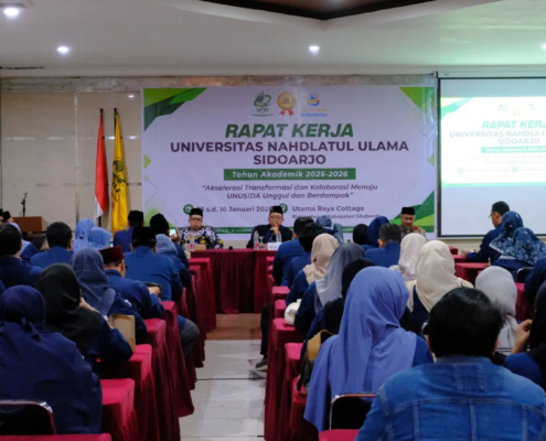 UNUSIDA Gelar Rapat Kerja Tahun Akademik 2025–2026 (Foto: Humas UNUSIDA)