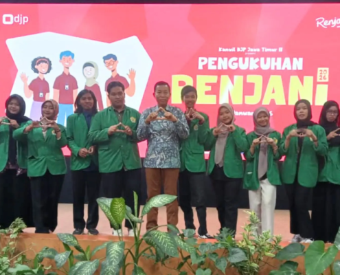 Mahasiswa UNUSIDA Dikukuhkan sebagai Relawan Pajak (RENJANI) Tahun 2026 (Foto: Putri Nely/ Humas UNUSIDA)