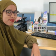 Mahmuda, S.M., Alumni Manajemen UNUSIDA (Foto: Humas UNUSIDA)