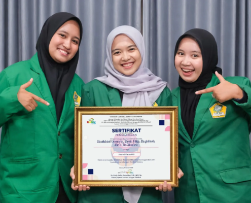 Tim DKV UNUSIDA Raih Juara 1 Kategori Karya Terapan & Inovatif pada Aksi Inklusi Nasional 2025 (Foto: Humas UNUSIDA)