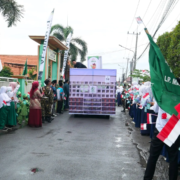 UNUSIDA Turut Meriahkan Kirab Panji NU Harlah 100 Tahun NU PCNU Sidoarjo (Foto: Humas UNUSIDA)