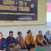 Jajaran Kemahasiswaan saat menghadiri LKMM-TD Fakultas Teknik UNUSIDA (Foto: Muchammad Waziruddin)
