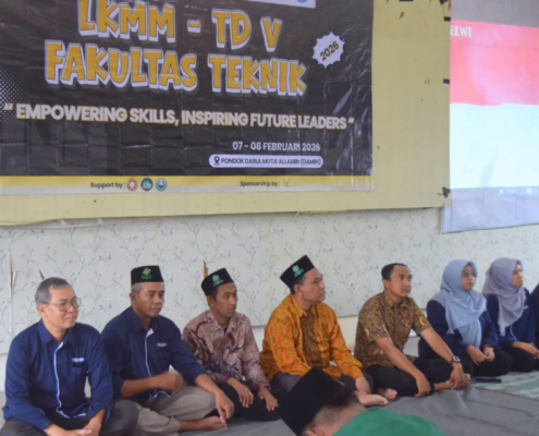 Jajaran Kemahasiswaan saat menghadiri LKMM-TD Fakultas Teknik UNUSIDA (Foto: Muchammad Waziruddin)