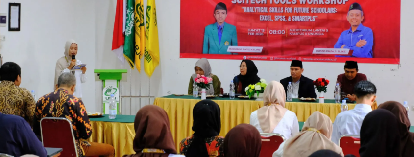 Himpunan Mahasiswa Akuntansi (HIMAKSI) UNUSIDA Gelar Scitech Tools Workshop 2026 (Foto: Humas UNUSIDA)