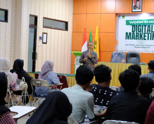 Workshop Digital Marketing Batch 4 UNUSIDA (Foto: Humas UNUSIDA)